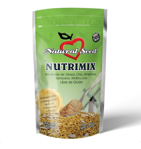 Nutrimix Natural Seed X 250 Grs Sin Tacc