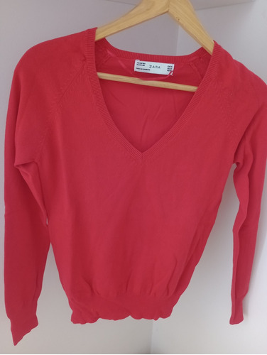 Sweater Zara Rojo/ Colorado S