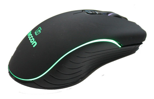 Mouse Gamer SWORD SHADOW RGB Com Fio Conexão Usb Teccon M710 6400dpi Cor Preto Atacado