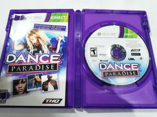 Kinect + Dance Central 3 + Dance Paradise Xbox 360 (Usado)