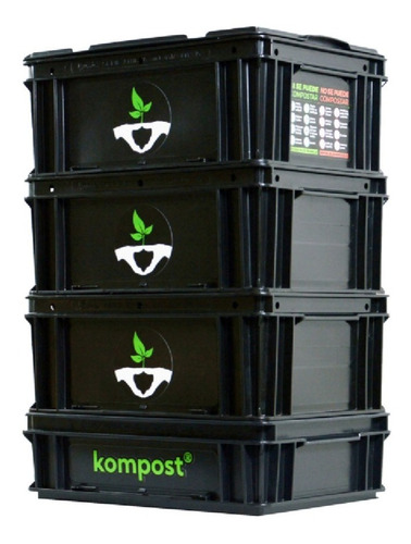 Compostera Urbana Balcón Domiciliaria Compost 45 L Kompost F