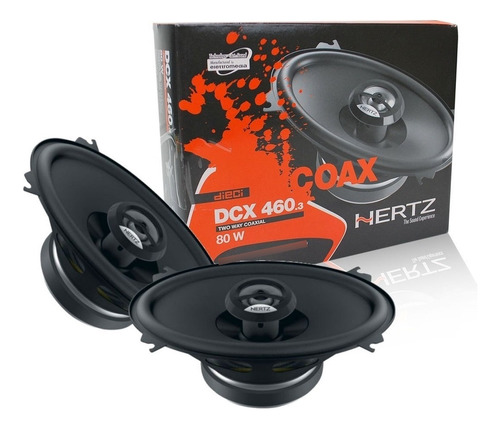 Hertz Coaxial Dieci Dcx460 4x6 Color Negro