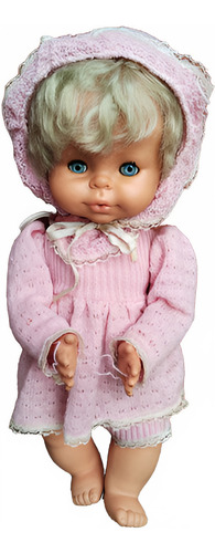 Beba Bate Palma 45 Cm Plastisol Italia Años 70 Devoto Toys (Usado)