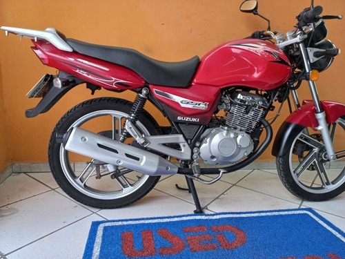 Imagem 3 de 9 de Suzuki Gsr 150i 2013 Vermelha