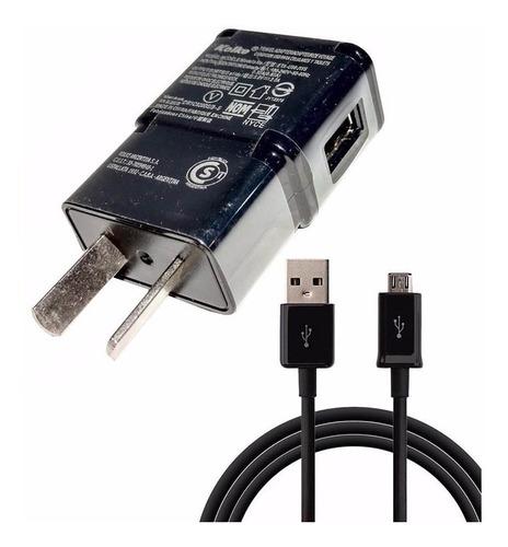 Cargador 2am + Cable Micro Usb Celular Tablet Kolke Caseros