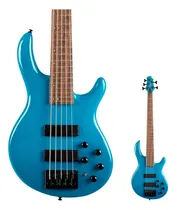 Comprar Bajo de 5 cuerdas Bartolini Cort C5 Deluxe Cbl Blue Active