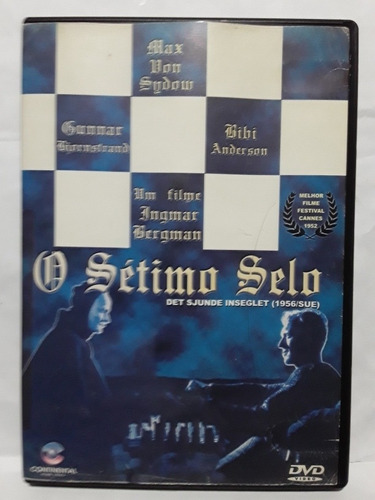 Dvd O Sétimo Selo ( Bergman ) Primeira Edição, Sem Riscos! (Usado)