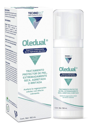 Oledual Espuma Regenera La Piel Seca, Agrietada E Irritada