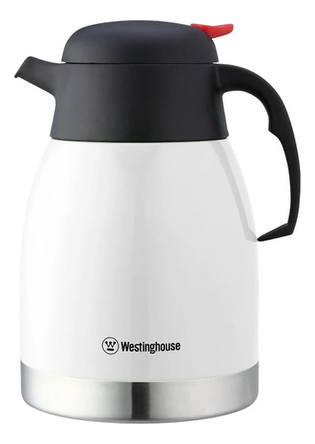 Cafetera Westinghouse De Acero Inoxidable De 1.5 L Color Blanco