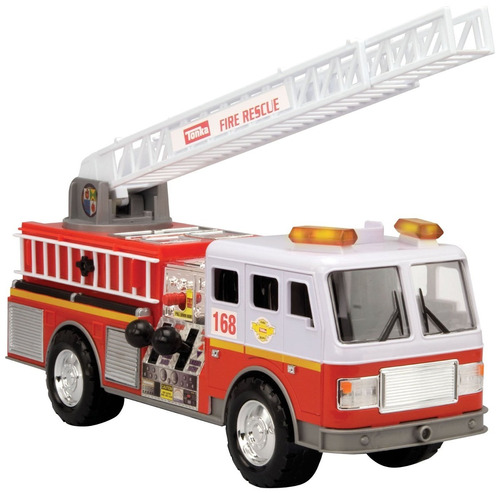 Tonka Mighty Motorized Fire Rescue Con Luces Y Sonidos Ofert