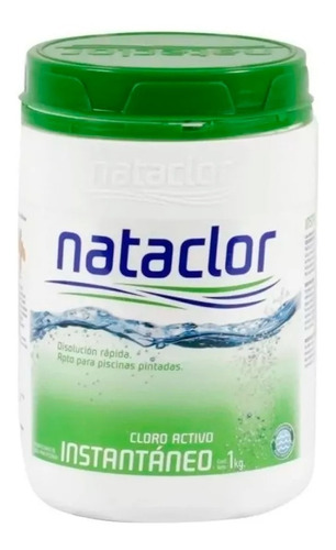 Cloro Marca Nataclor Granulado Instantáneo Por 1 Kg Piscinas