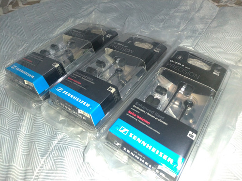 Fone Ouvido Sennheiser Cx 300 I I In Ear Precision Original
