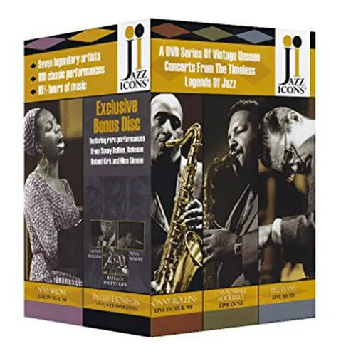 Colección De Íconos Del Jazz: Serie 3 (caja De 8 Discos)