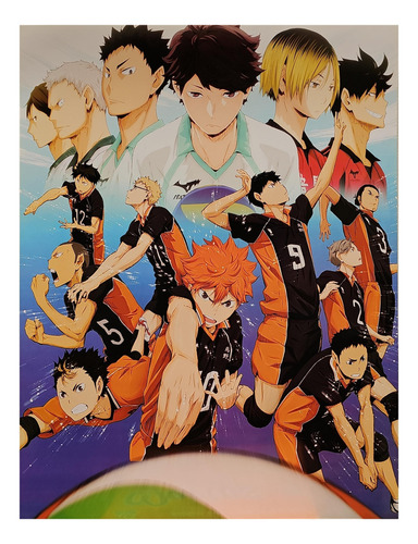 Poster Cuadrado Jumbo, Haikyu