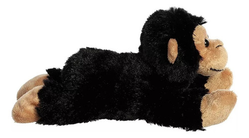 Peluche Aurora Chimpancé Cory Color Negro