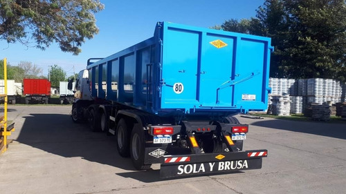 Semirremolque Batea Sola Y Brusa 0km. Oportunidad.
