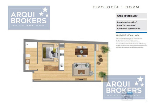 Imagen 3 de 17 de Apartamento 1 Dormitorio En Venta En Pocitos