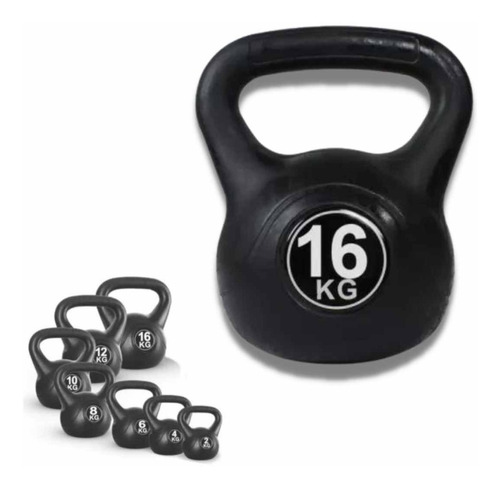 Pesa Rusa Kettlebell 16kg Entrenamiento (envio Gratis)