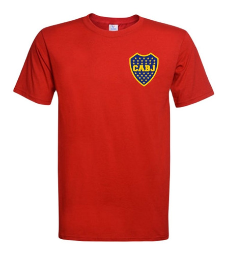 Polera Club Boca Juniors Algodón