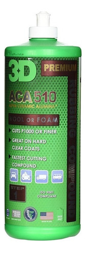 Pulimento Aca 510 Premium Rubbing Compound 940ml 3d
