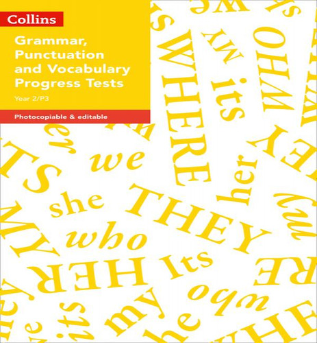 Year 2/p3 Grammar, Punctuation And Vocabulary Progress Tests, De Sarah Snashall. Editorial Harpercollins Publishers, Tapa Blanda En Inglés, 2019