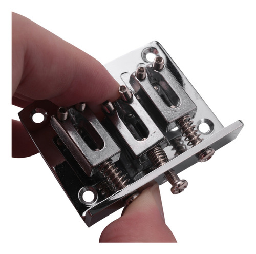 6 Piezas De Guitarra: Adjusta-fs De Cola Dura Cromada De 3 C