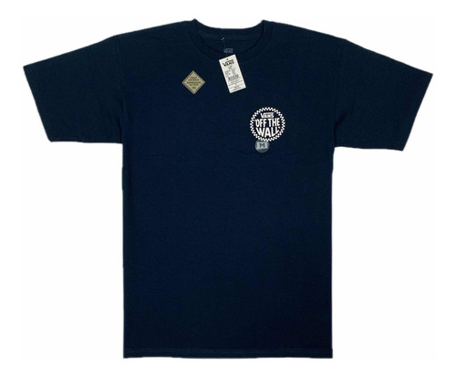 Camiseta Vans Forwarding Blue/ Navy 100% Algodón Importada