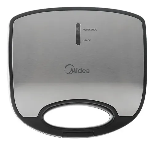 Sanduicheira Elétrica Inox Midea 127v Inox 127v