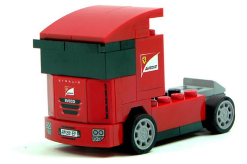 Ferrari Scuderia Truck Lego Racers Sets V-power 30191 2012