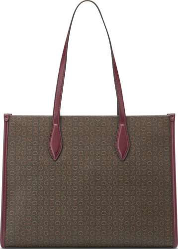 Bolsa Satchel Para Mujer Con Logo Estampado Factory Guess