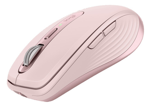 Logitech Mx Anywhere 3, Mouse Compacto Avanzado - Rosado Color Rosa