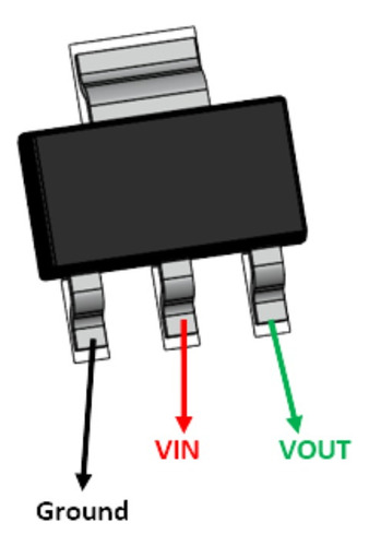 Regulador Voltaje 3,3 V Ht7333 Alta Eficiencia Smd Kit 5