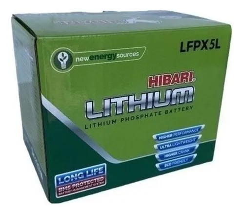 Bateria Hibari Litio Ytx4l-bs Lfpx5l Honda Nxr 125 Bros Ks