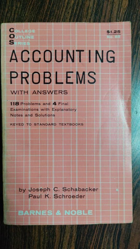 Libro Accounting Problems