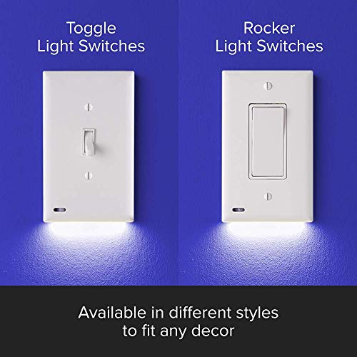 Switchlight Luz Noche Led Para Interruptor Solo Polo Placa