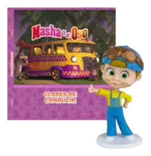 Coleccion Masha Y El Oso - Libro + Muñeco - Variantes | Clases De Conducir