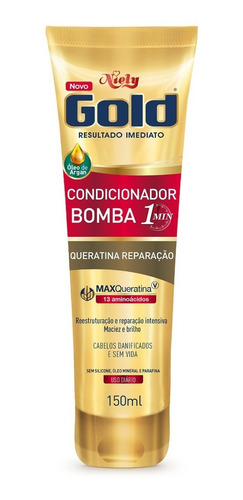 Niely Gold Condicionador Bomba Queratina