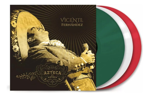Vicente Fernandez - Un Azteca En Azteca Vinilo Vinyl Lp +dvd
