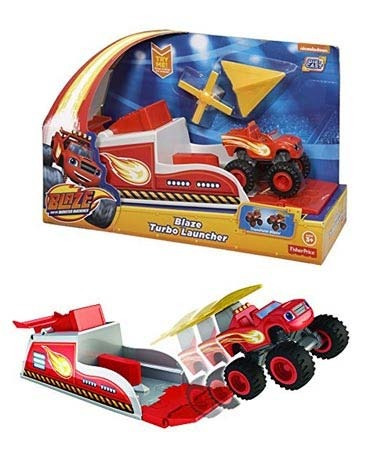 Blaze Turbo Lanzador  Mattel Gk15