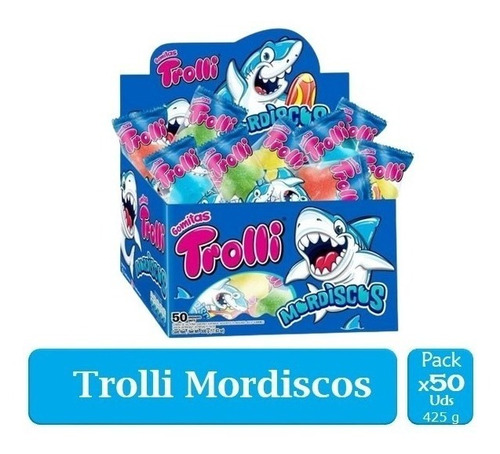 Gomas Dulces Trolli Mordiscos Caja - Unidad a $464