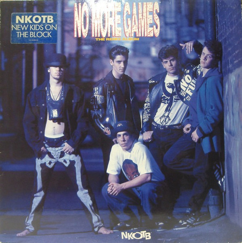 Vinilo New Kids On The Block- No More Games/the Remix Album 