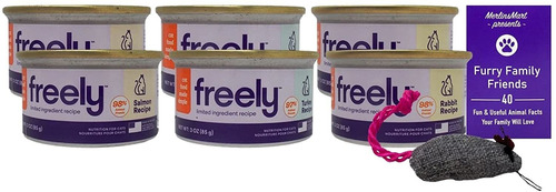 Freely Limited Ingrediente Paté Alimento Para Gatos 3 Sabore