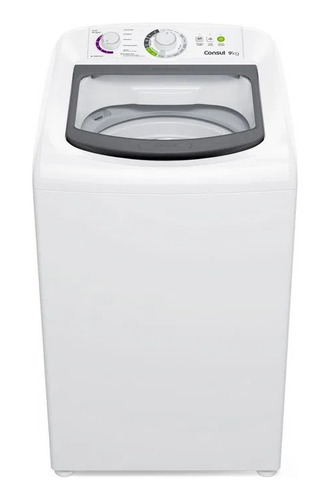 Máquina de Lavar Consul CWB09BB 9kg Branca com Dosagem Econômica e Ciclo Edredom 110V