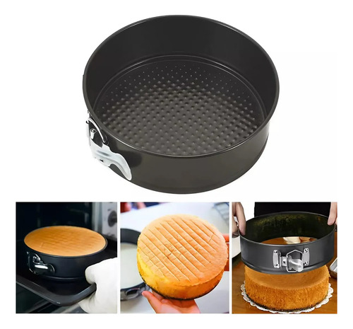 Moldes Redondos Para Bolos De 12/18/22cm, 3 Peças
