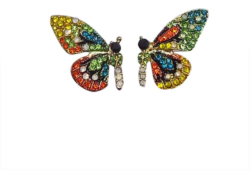 Pendientes G Wing Con Forma De Aguja De Strass Y Personalida
