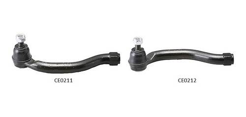 2 Terminales De Direccion Civic 1.8l 2008