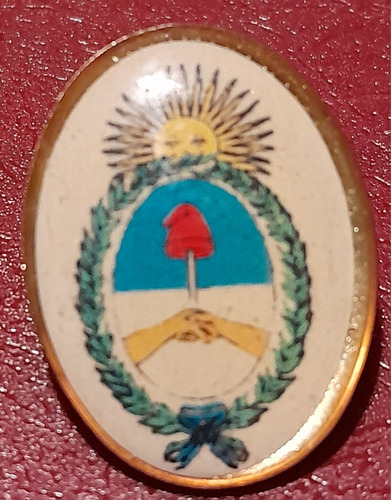 Pin Escudo Nacional Militar Antiguo Argentino 
