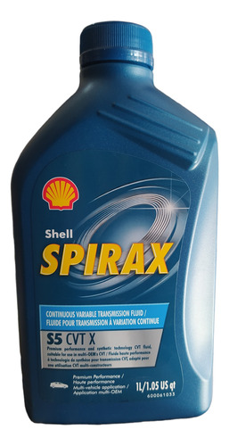  Aceite Shell Spirax S5 Cvt X Para Cajas Automaticas 