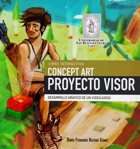 Libro Interactivo Concept Art Proyecto Visor Desarrollo Gráf