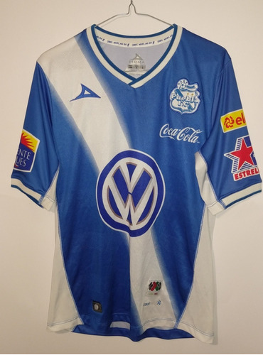 Jersey Puebla Fc Visita Pirma Alustiza Año 2013 Talla S 